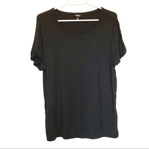Buffalo black t-shirt cut out size XL